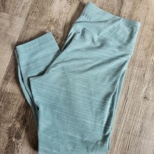 NOBULL Teal Ankle Cropped Pants